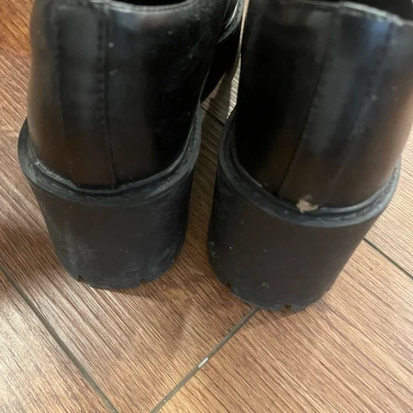 Universal Thread Women’s Maisy Platform Black Loafers Grunge Chunky Size 8 - Picture 6 of 9